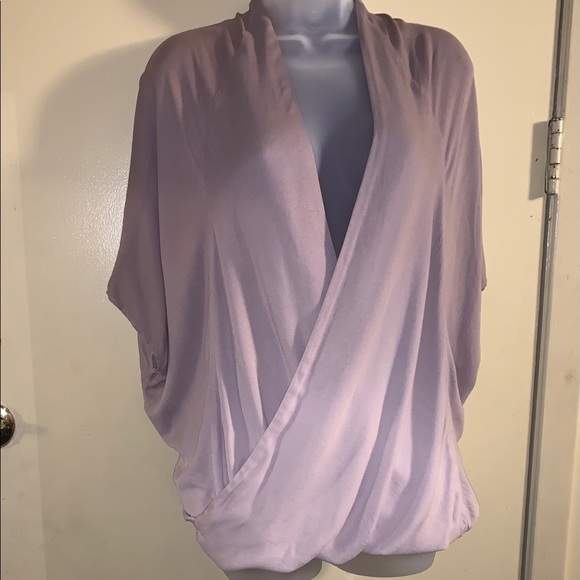 Young Fabulous & Broke Tops - Young fabulous & broke drape front wrapped top